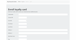 Desktop Screenshot of myrewardsbutler.com